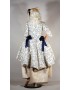Robe aux myosotis